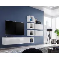 Xl Moebel Gmbh Wohnwand TV Wand Holz Modern Stil Wandregal Wohnzimmer Möbel Neu