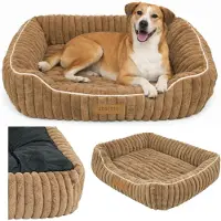 Dogeste Hundebett 85x65 cm weich rutschfest für kleine und mittelgroße Hunde