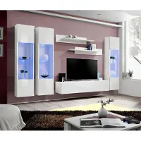 Xl Moebel Gmbh Designer Wohnwand Hänge Vitrine Modern Design Wohnzimmer Luxus Möbel Wand Regale