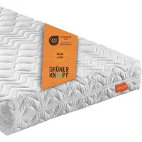 Sleepling Ergonomische 7-Zonen Kaltschaummatratze, 100 x 200 cm, 15 cm, H2 & H3, 500 Duo