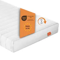 Sleepling ergonomische 7-Zonen Kaltschaummatratze, 120 x 200 cm, H2 & H3, 15 cm, Duo-Härtegrad, Wendematratze, PureComfort
