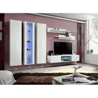 Xl Moebel Gmbh Wohnzimmer Wohnwand TV Ständer Wandschrank Einrichtung Wandregale Holz Möbel Neu