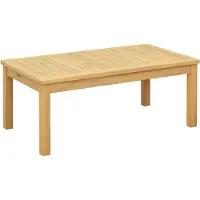 vidaXL Couchtisch Helles Akazienholz 90 x 50 x 36 cm Massivholz Akazie