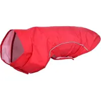 vidaXL Hunde Regenmantel mit Reflexstreifen Polyester Rot XS