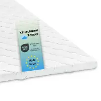 Bodyprotect ergonomischer Kaltschaum Topper, 100 x 200 cm, für alle Matratzen,
