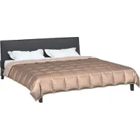 vidaXL Ganzjahresbettdecke 220 x 260 cm 300 g/m² Gold