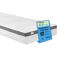 Sleepling Bodyprotect – ergonomische 7-Zonen Taschenfederkernmatratze, 100 x 200 cm, H4, 21 cm hoch, orthopädisch
