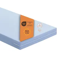 Sleepling ergonomische Kaltschaummatratze, 100 x 200 cm, H2, 11 cm, Wendematratze, Basic 20