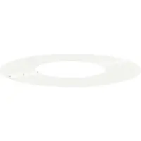 vidaXL geeignet für flachen Baumring Weiß Ø30/60 cm Stahl
