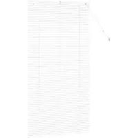 vidaXL Venezianische Jalousien Weiß 175 x 85 cm Aluminium
