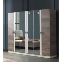 AEA Kleiderschrank Schrank Schlafzimmer Schränke Holz Möbel Italienischer Stil Neu