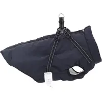vidaXL Hundemantel Marineblau L48 Fleece und Polyester