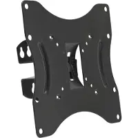 HomeShopXL Neigbare TV-Wandhalterung VESA 50x50 bis 200x200 mm - geeignet für Bildschirme von 15-42 Zoll, max. 30 kg, schwarz [39693]