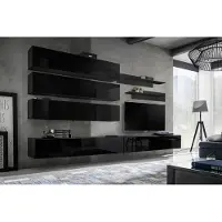 Xl Moebel Gmbh Design Wandschrank Wohnwand Wohnzimmer Holz Einrichtung Wand Regale Neu