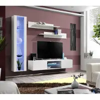 Xl Moebel Gmbh Weiß Wohnwand Wand Regale Luxus Hänge Vitrine Designer Möbel Modern Einrichtung