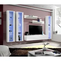 Xl Moebel Gmbh Wohnzimmer Wohnwand TV Ständer Sideboard Holz Hänge Vitrine Designer Einrichtung