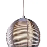 Deko-light 342029 Pendelleuchte Filo Ball , Silber