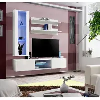 Xl Moebel Gmbh Moderne Wohnwand TV-Ständer Wandschrank Wand Regale Wohnzimmer Design Möbel