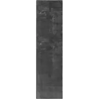 vidaXL Bereichsteppiche HUARTE Anthrazit 300 x 80 cm Polyester