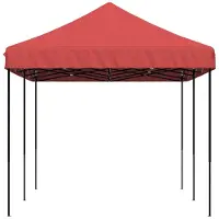 vidaXL Party-Zelt Bordeauxrot 292 x 580 x 315 cm Oxford-Stoff