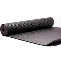 Phoenix Yogi & Yogini PVC-Yogamatte Schwarz – 1200 g; 61x183x0,5 cm