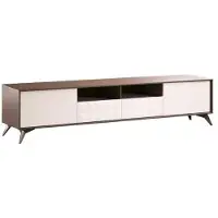 AEA TV Schrank Moderner weißer Luxus Fernseher Ständer Kommode Wohnwand rtv