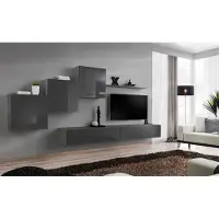 Xl Moebel Gmbh Wohnwand Wohnzimmer Set 6tlg Wandschrank Wandregal Garnitur Komplett Neu