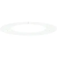 vidaXL geeignet für flachen Baumring Weiß Ø50 / 80 cm Stahl