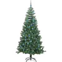 vidaXL Mads (mit 300 LEDs und blauen Bällen)