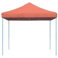 vidaXL Party-Zelt Terrakotta 292 x 292 x 315 cm Oxford-Stoff