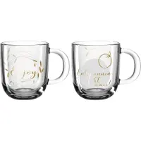 Leonardo Tasse Presente Entspannen 400 ml, 2 Stück, Transparent