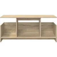 vidaXL TV-Ständer 102 x 35 x 45 cm Sonoma-Eiche Holzwerkstoff