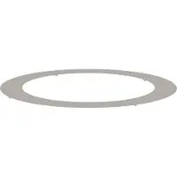 vidaXL geeignet für flache Baumringe 5 Stk. Rostig Ø90/120 cm