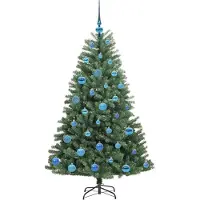 vidaXL Lian (mit LEDs und blauen Kugeln)