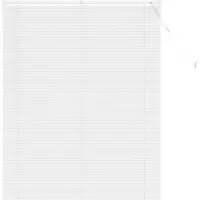 vidaXL Venetianer Jalousie Weiß 150 x 120 cm PVC