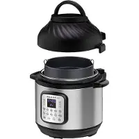 Instant Pot - Duo Crisp 8 + Heißluftfritteuse 11in1 8 L Multikocher & Heißluftfritteuse