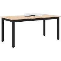 vidaXL Couchtisch Natur 100 x 50 x 45 cm Massives Kiefernholz