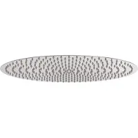 vidaXL Regenbrause Edelstahl 304 50 cm Rund