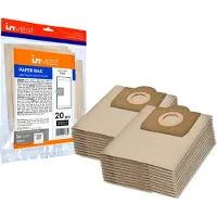 Invest-de 20 Staubsaugerbeutel für PARKSIDE PNTS 30, 1250/9, 1300, 1400, 1500
