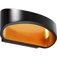 LIGHT IMPRESSIONS Acamar Acamar Wandaufbauleuchte LED fest eingebaut EEK: G (A - G) 6.30 W LED Schwarz