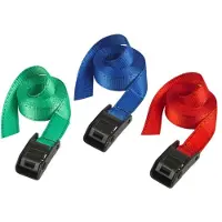 Master Lock Gepäckgurte 50 m x 25 mm im 2er-Set - assortierte Farben