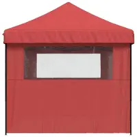 vidaXL Party-Zelt Bordeauxrot 292 x 580 x 315 cm Oxford-Stoff