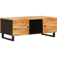 vidaXL Couchtisch Braun 100 x 54 x 40 cm Massivholz Mango
