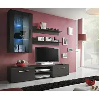 Xl Moebel Gmbh Wohnwand Wandschrank TV Ständer Sideboard Wohnzimmer Holz Wand Regale Neu