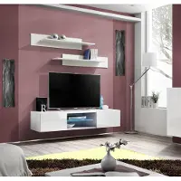 Xl Moebel Gmbh Wohnwand Komplette Set 3 tlg Wandregale ModerneTV Ständer Regale Möbel Neu