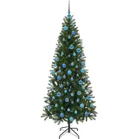 vidaXL Kim (mit LEDs und blauen Kugeln)
