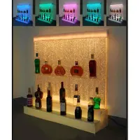 Xl Moebel Gmbh Led Wasser Wand Regal Bar Einrichtung Ausgefallene Regale Schrank Glas Wände Neu