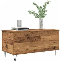 vidaXL Couchtisch Altholz 90 x 44.5 x 45 cm Holzwerkstoff