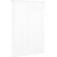 vidaXL Venetianer Jalousie Weiß 213 x 160 cm PVC