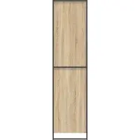 vidaXL Warderobe Sonoma 50 x 50 x 200 cm Holzwerkstoff